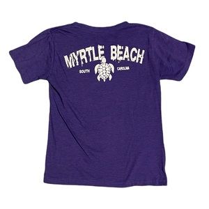 Aqua Kids Myrtle Beach Short Sleeve Shirt Size Medium